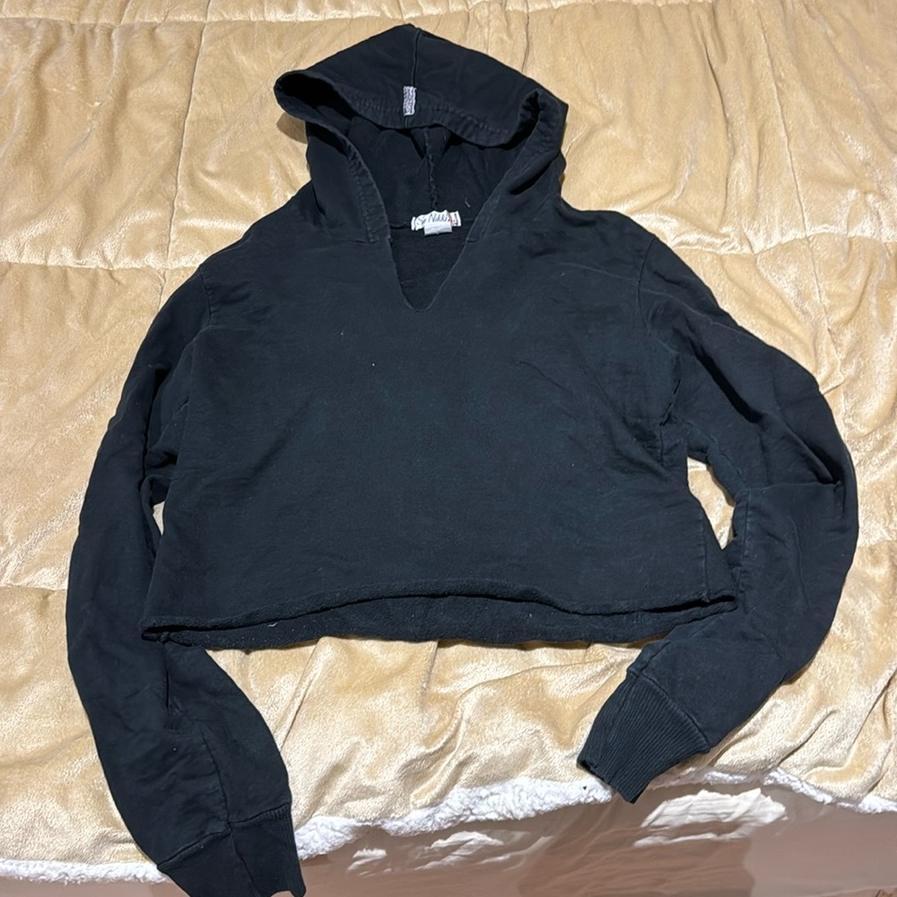 So Nikki Cropped Hoodie
